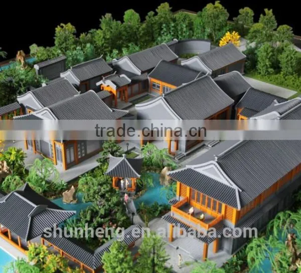 Architectural Models of Hotel Park Making Service photo-3