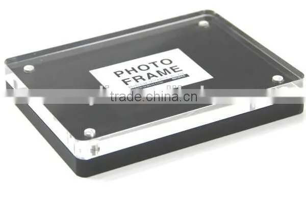 Acrylic Showcase Display Picture Photo Frame photo-5