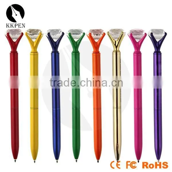 KKPEN 2015 Writing Instruments for Metal Pen With Rhinestone