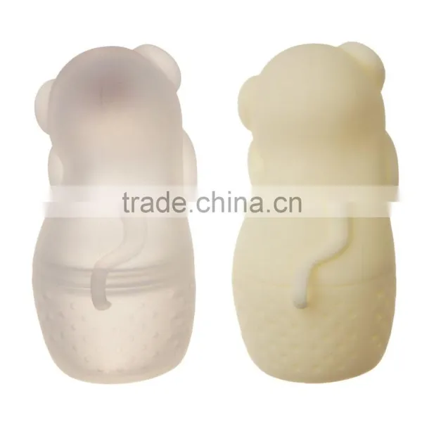 Wholesale NEW BPA Free FDA Approved Food Grade Monkey Unique Silicone Loose Tea Leaf Infuser photo-6