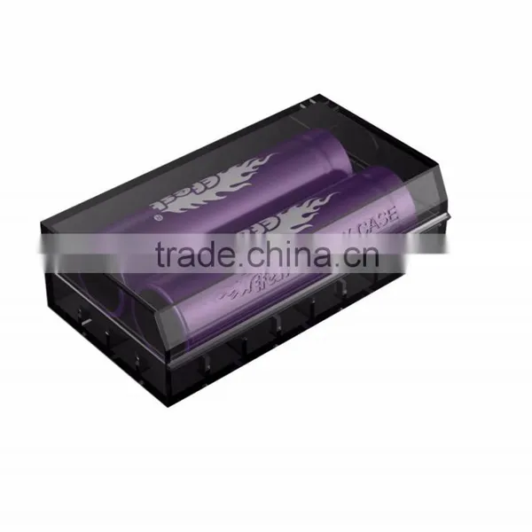 Efest 18650 Battery Holder 2*18650 Battery Case Efest h2 Thick Plastic Protected Case photo-3