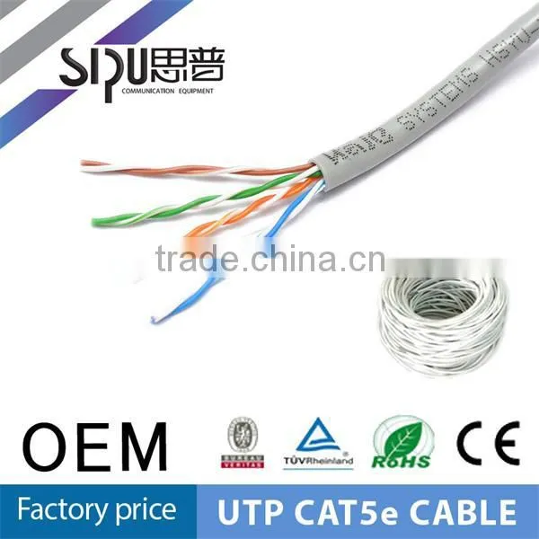 SIPU Cat5e UTP Network Cable AWG Telecom Level 305m/roll Unshielded Twist Pairs CCA/CCS Electric Scoter photo-2