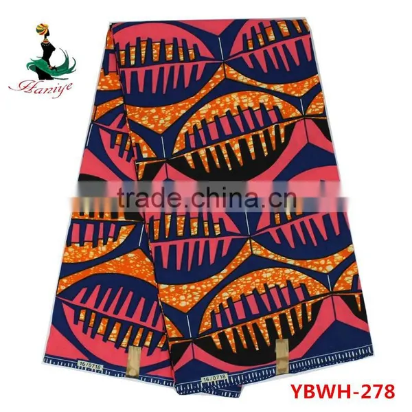 Best Quanlity Hollandais Wax Print Fabric African Sale for Dress YBWH277 photo-2