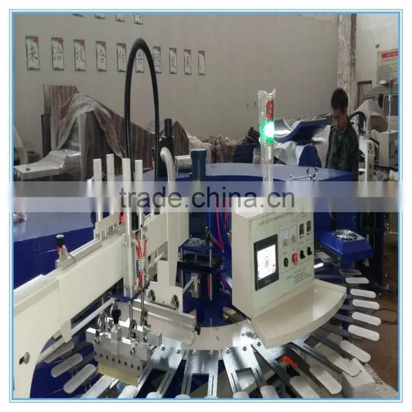 1color Anti Slip Gloves / Socks Silicone Automatic Printing Machine photo-2