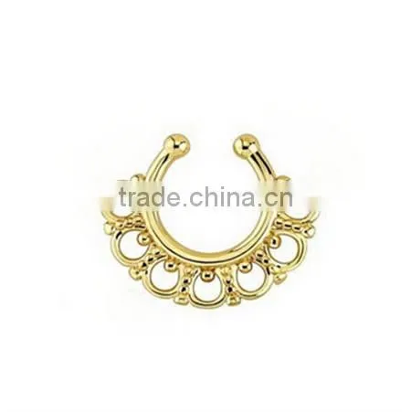 American&European Style New Fashion Fake Nose Ring Non Piercing Nose Ring photo-4