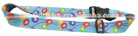 OME Custom Promotional Sublimation Luggage Strap With Buckle photo-2