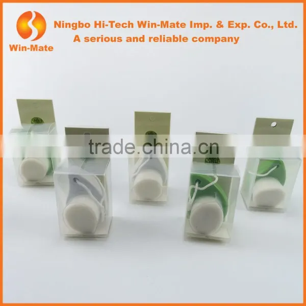 2015 Best Selling Plastic Green Handle Face Cleaning Non-electric Facial Brush photo-2