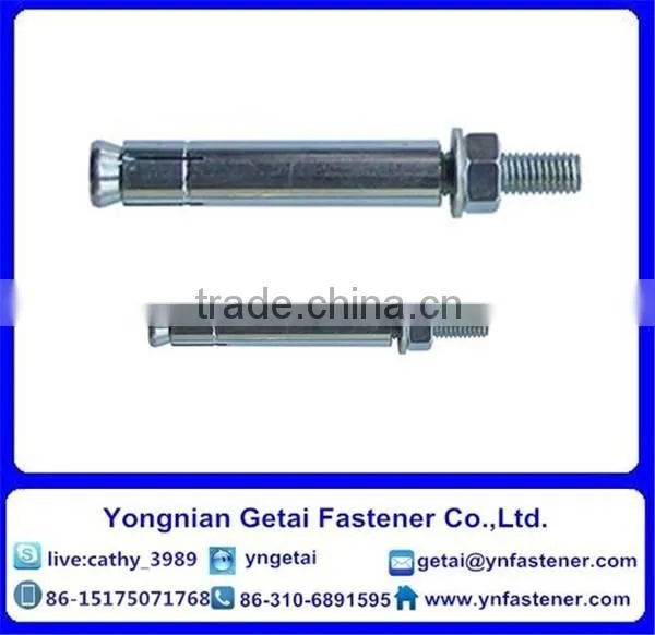 Mechanical Anchor Bolts, Grade 4.8 8.8, Hot Dip Galvanizing Carbon Steel DIN935 DIN937 photo-5