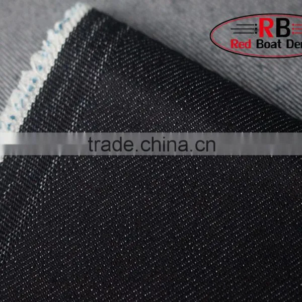 Factory Stock Lot 10oz Blue Twill 72%Cotton Denim Fabric photo-4