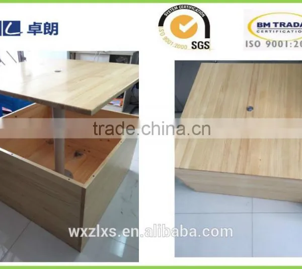 Tatami Table Lifting Coulmn Height Adjustable by Pneumatic