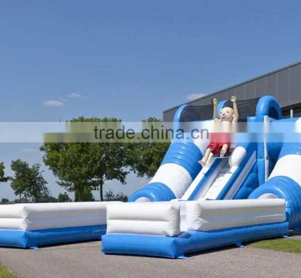 Color Customized Inflatable Water or Dry Slide / Special Design Inflatable Slide for Summer photo-2