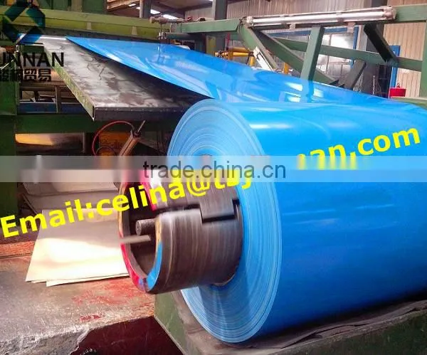 Color Coated Steel Coils PPGI for Roofing Building Color as Requirement Tangshan City photo-3