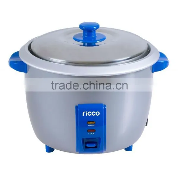 CB Certificate 1.8L Grey Color Drum Shape Rice Cooker With Stainless Steel Lid photo-3
