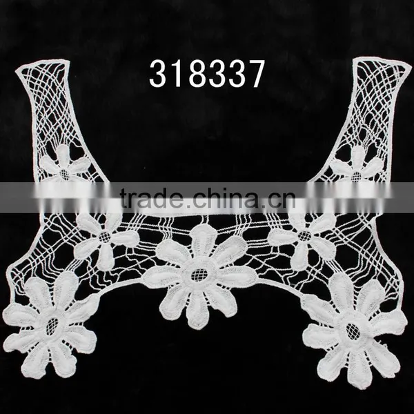 Cotton Embroidered Crochet Lace Collar photo-2