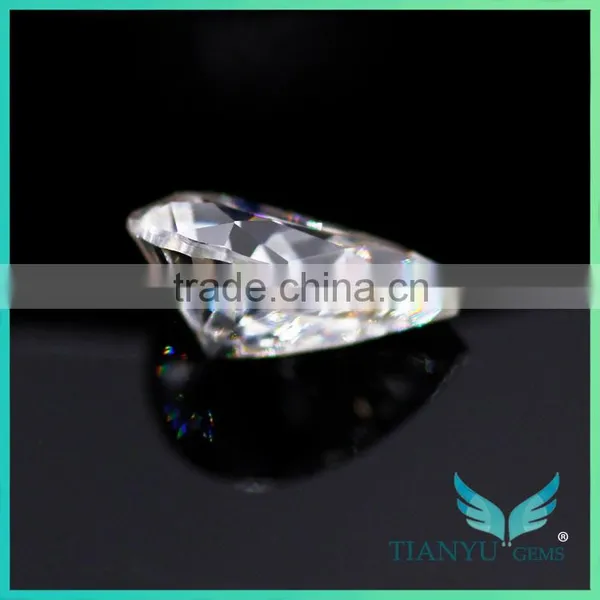 Lab Grown Diamonds Pear Cut Synthetic White Rvd Cvd for Making Jewellery Moissanite photo-2