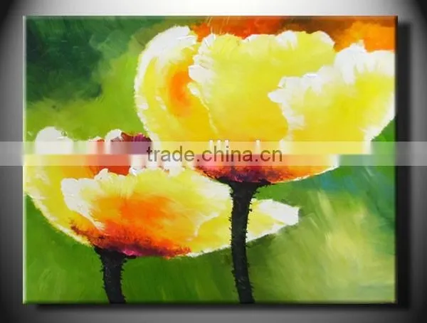 Modern Beautiful Flower Designs Oil Painting photo-3