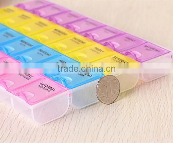 China Manufacture Plastic Pocket Size Pill Box photo-5