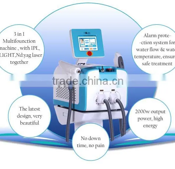 SHR950 SHR+Elight+IPL Removes Unwanted Hair Permanently CE Approved / Shr Ipl photo-2
