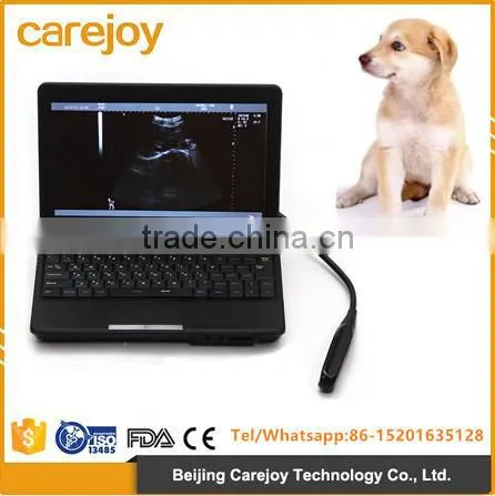 CE, ISO 13485 Approved Black Color Diagnostic Digital Ultrasound Scanner for Animal