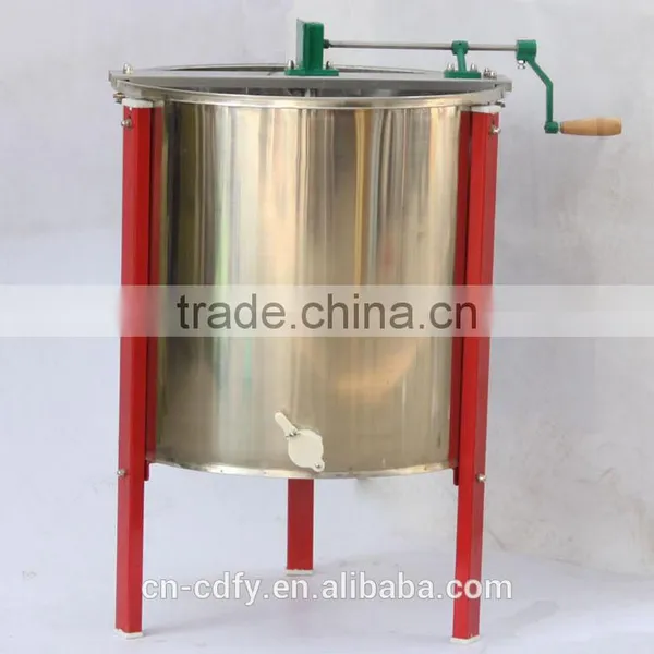 Beekeeping Equipment 8 Frames Stainless Steel Honey Extractor By Manual
