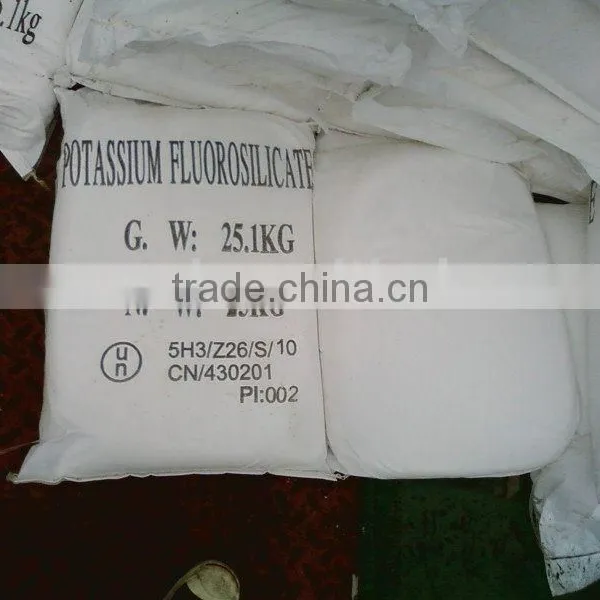 98% white powder Potassium Fluorosilicate
