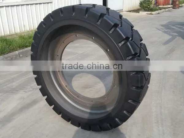 Good Quailty Industrial Solid Tyre Rim 14.00-24 Wheel photo-4