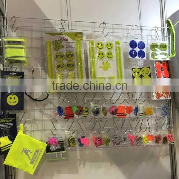 Animal Shape Pvc Reflective Keychain Custom Pvc Keychains Safety Hangers photo-2