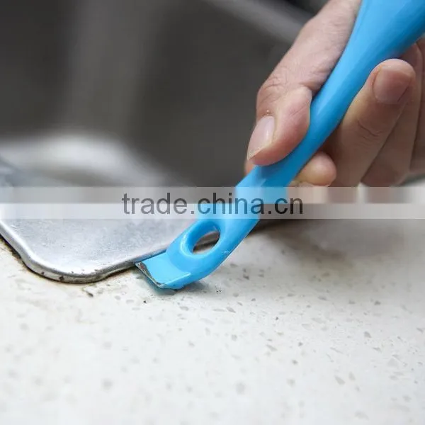 Double Brush Kitchen Gas Range Groove Cleaning Brush Multi-purpose Handheld Grooved Door Gap Brush photo-5