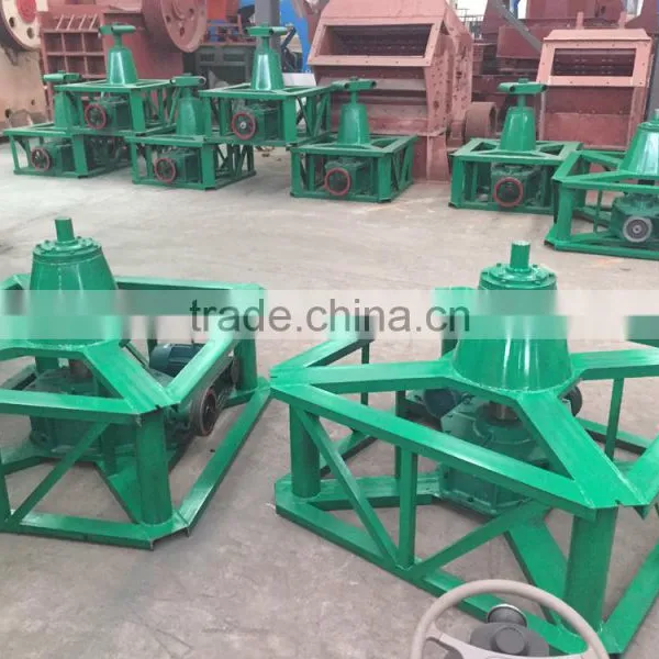 China Supplier Low Price Roller Tyre Gold Grinding Equipment, Gold Wet Pan Mill photo-4