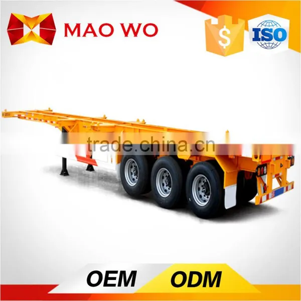 High Quality Truck Trailer Chassis for 40ft Container Truck Trailer Use photo-2