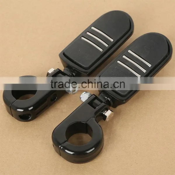 32mm 1.25" Highway Engine Guards Clamp Foot Pegs For YAMAHA XV1600 XV1700 XV1900 photo-3