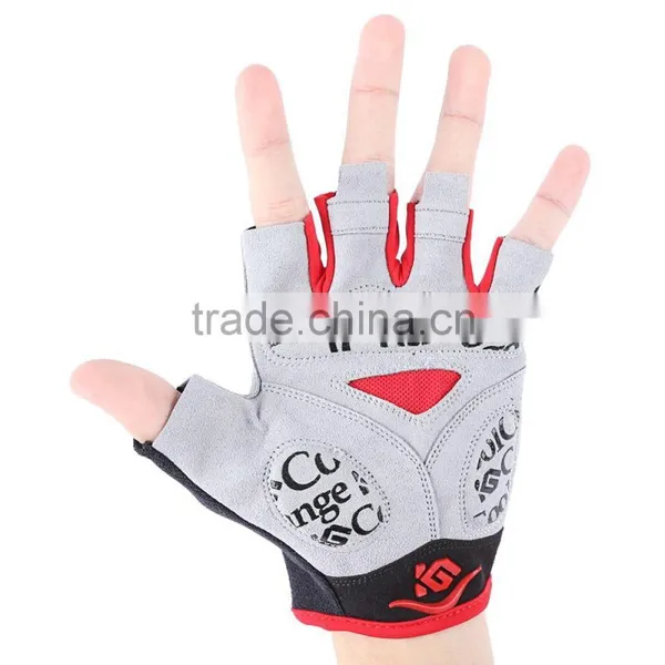 Cool Change Shock-absorbing Foam Pad Half Finger Gloves Sports Socks For Cycling Climbing Outdoor Sports photo-4
