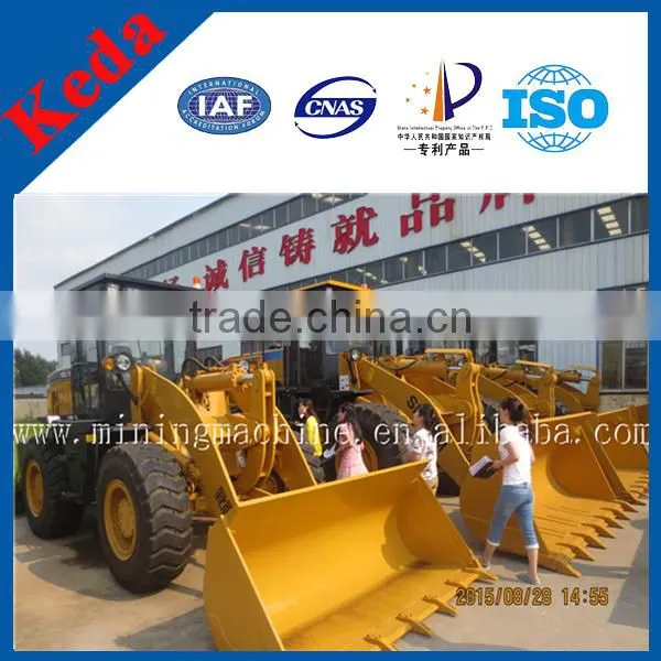 High Quality Dumping Joystick Optional Medium Size Strong 1.8ton KD-918 Wheel Loader For Sale photo-2