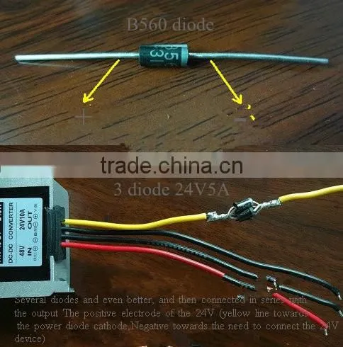 48V 24V Converter Turn Turn 24V12A 15A 360W 48V Step-down DC-DC Power Module Synchronous Rectification photo-2