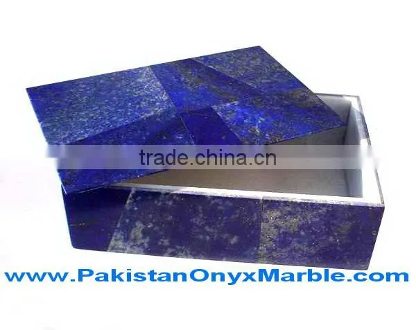 Hot Sale FACTORY PRODUCUNG JEWELRY BOXES LAPIS LAZULI HANDICRAFTS photo-5