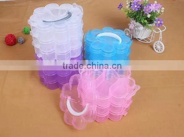 J537-1 Plastic Manufacturer for Transparent Plastic Kitchen Household Storage Box photo-4