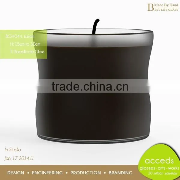 Replacement Novelty Ti-Borosilicate Glass Wedding Goblet Candle Holder photo-6