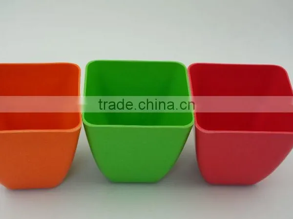 Houseware Plant Flower Pots Wholesale ,eco Bamboo Fiber Flower Plant Pot photo-4