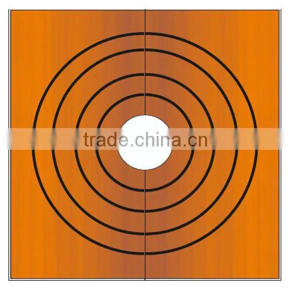 FO-9T04 High Quality Corten Steel Tree Perforated Strainer, Tree Pool Cover photo-2