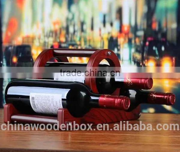 Custom Made Hanging Wine Glass Rack Fashion Supermarket Display Wine Rack With Low Price photo-3