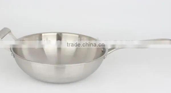 SS18/8 Food Grade Frying Pan/fry Pan photo-4