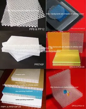 Uniform Waterproof PP Honeycomb Core as Frame in Air Purify photo-5