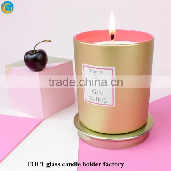 Brown Maze Tall Glass Candle Jars photo-5