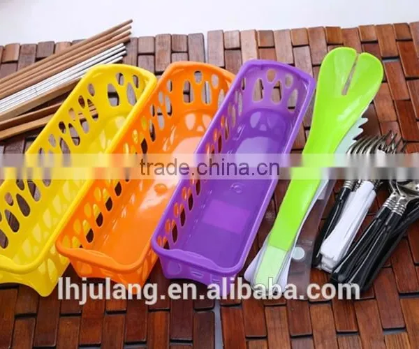 Useful Mini Plastic Storage Basket / Slim Plastic Basket photo-5