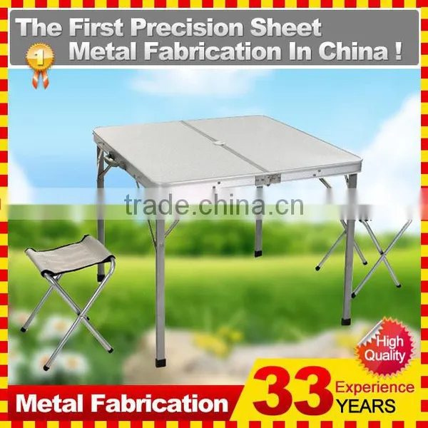 Aluminum Folding Portable Picnic Camping Set Table and Chairs photo-3