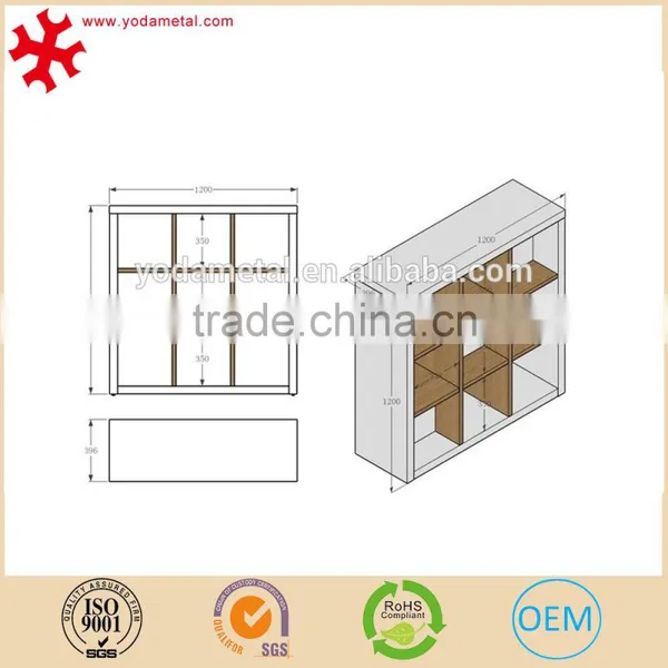 Decorative Bookshelf With 9 Units photo-2