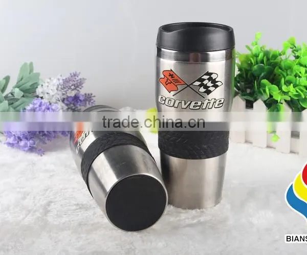 Creative Gift Double Wall Stainless Steel Tea Mug photo-3