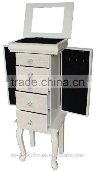 MDF/WOODEN JEWELRY ARMOIRE photo-2