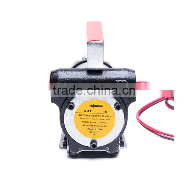 Top Selling Manufacture 40L/min Portable Electric Oil DC 12V Diesel Pump photo-3