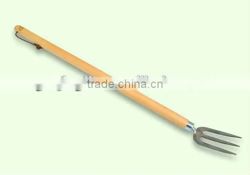 Wooden Rake Stick for Simple Farm Tool photo-3